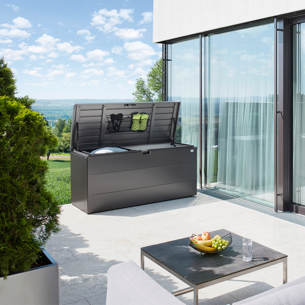 Baule per Esterno StyleBox® Biohort - 207 x 80 x H 81 cm - immagine 4