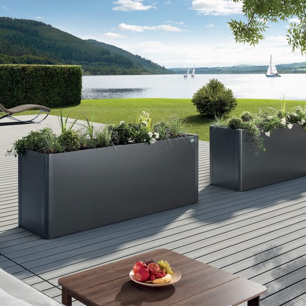 Fioriera Angolare Belvedere L200midi Biohort - 201 x 201 x H 61 cm - immagine 4