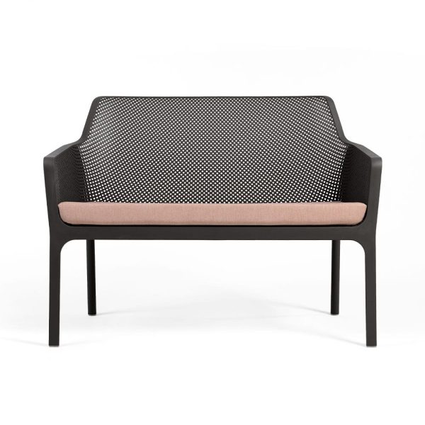 Cuscino per Panchina Net Bench in Resina Nardi - Rosa Quarzo - immagine 2