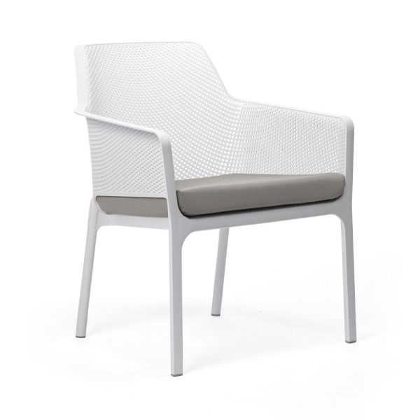 Cuscino per Sedia Net Relax in Resina Nardi - Grigio - immagine 2