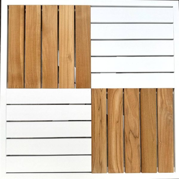 Salotto da Esterno Pisa in Alluminio Giardinia Outdoor - Bianco - immagine 3