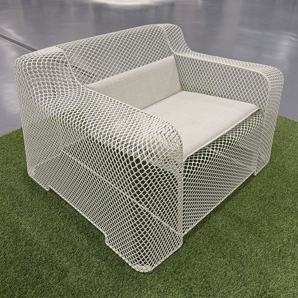 Salotto da Esterno Ivy in Acciaio Emu - Bianco - immagine 3