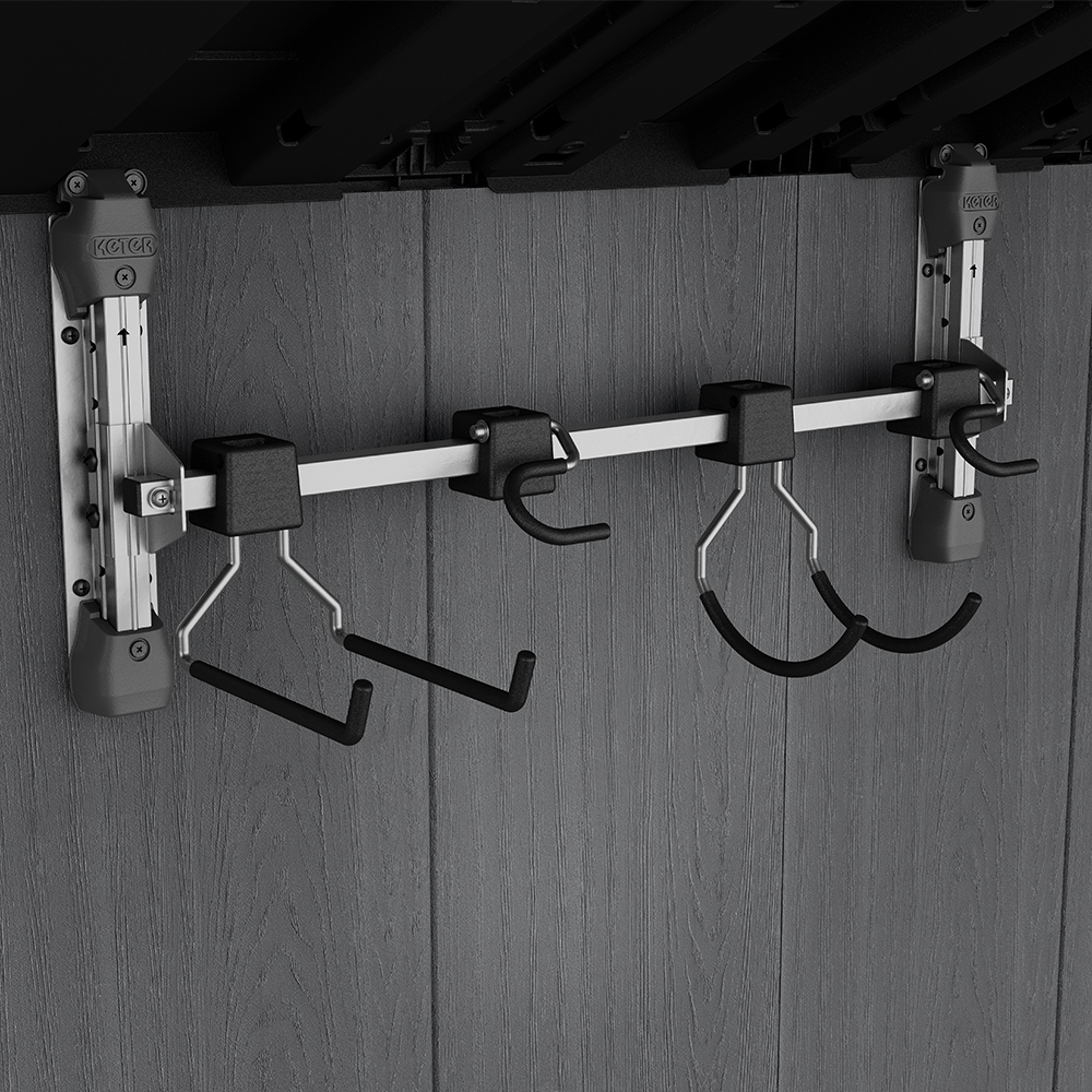 Ganci porta Attrezzi per Casette in Resina Keter - immagine 2