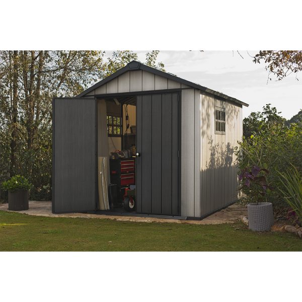 Casetta Porta Attrezzi per Esterno Oakland 759 Keter - 229 x 287 cm - immagine 2