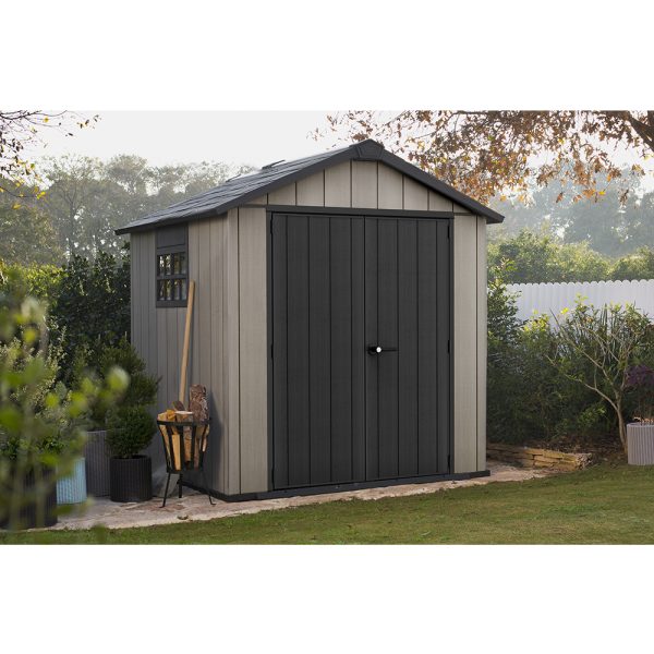 Casetta Porta Attrezzi per Esterno Oakland 757 Keter - 229 x 224 cm - immagine 2