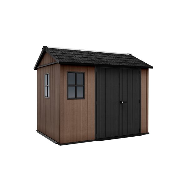 Casetta Porta Attrezzi per Esterno Newton+ 975/759 Keter - 287 x 230 cm - immagine 2