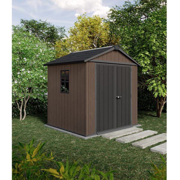 Casetta Porta Attrezzi per Esterno Newton+ 775/757 Keter - 224 x 230 cm - immagine 3