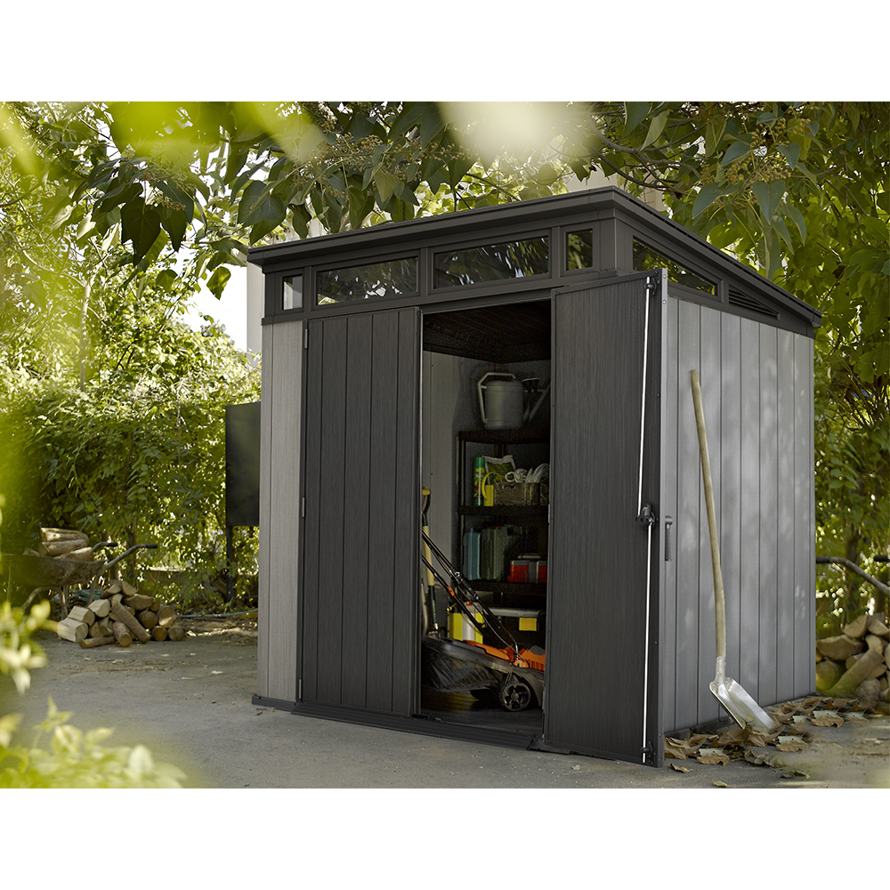 Casetta Porta Attrezzi per Esterno Artisan 7x7 Keter - 214 x 218 cm - immagine 2