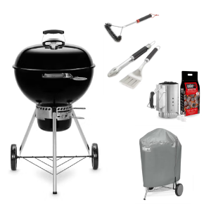 Barbecue a Carbone Weber Master Touch GBS E-5750 + Kit Gli Essenziali del BBQ